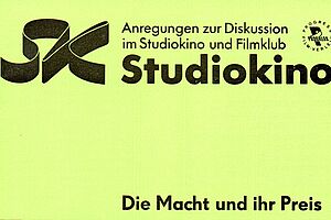 Cover "Studio-Kinoprogramm" STK 14/78