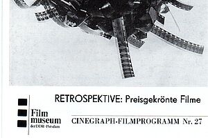 Cover "Cinegraph-Filmprogramm" CFP 27/86